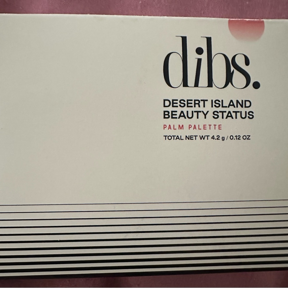 Dibs Desert Island Beauty Status Eyeshadow Palette
